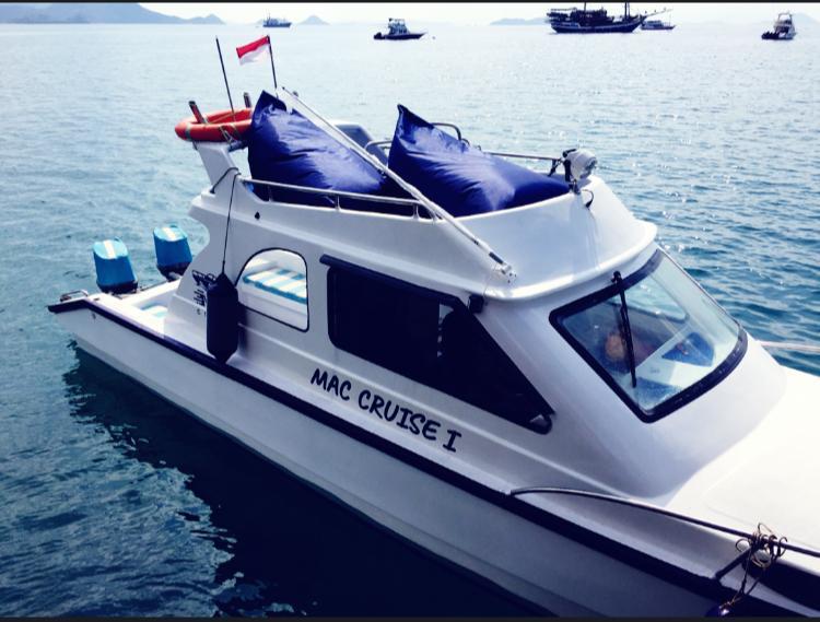 speeboat mac cruise tampak depan